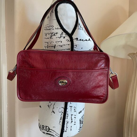 GUCCI MORPHEUS CALFSKIN SHOULDER CROSSBODY BAG BOHOCHIC BURGUNDY VERSATILE - Picture 15 of 16